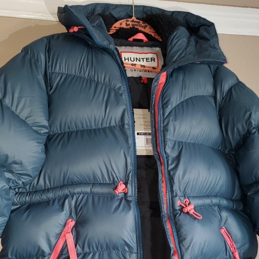 Hunter Original A-line women’s puffer winter jacke